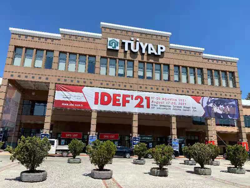 Participe da Exposição 21 do IDEF de Istambul em agosto de 2021
