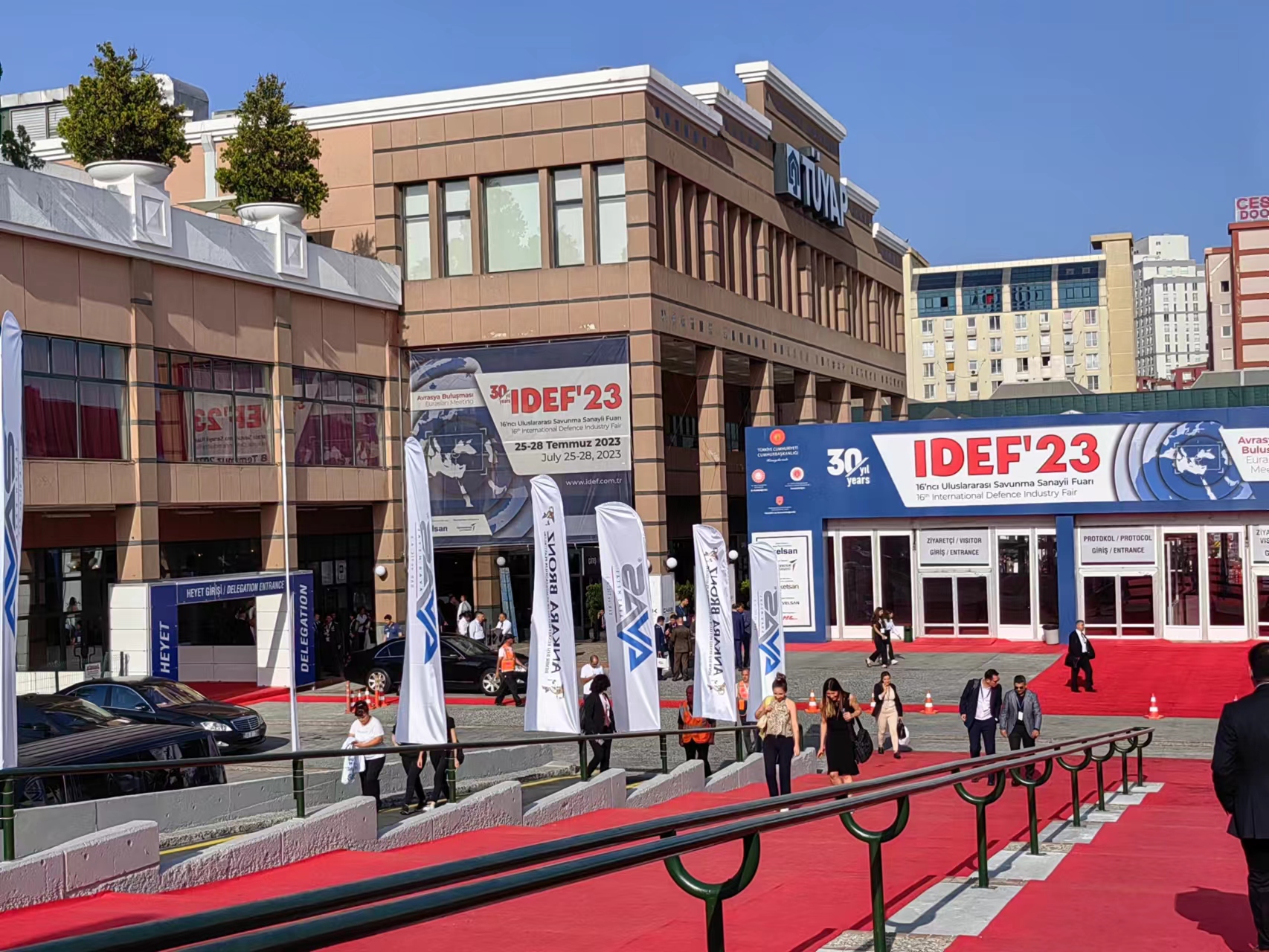Participe da Exposição IDEF 2023 de Istambul em 25 e 28 de julho